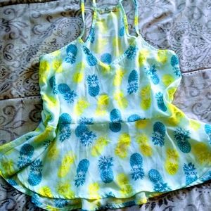 Free People Pineapple Tank